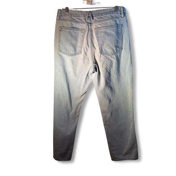 Good American Distressed  Straight Leg Pants - Picture 2 of 8